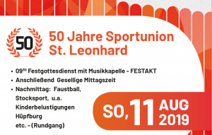 50-Jahr-Feier Union St. Leonhard